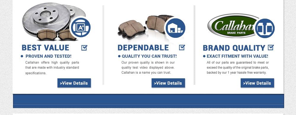 Premium Loaded OE Caliper Assembly Set with Ceramic Brake Pads Q9594