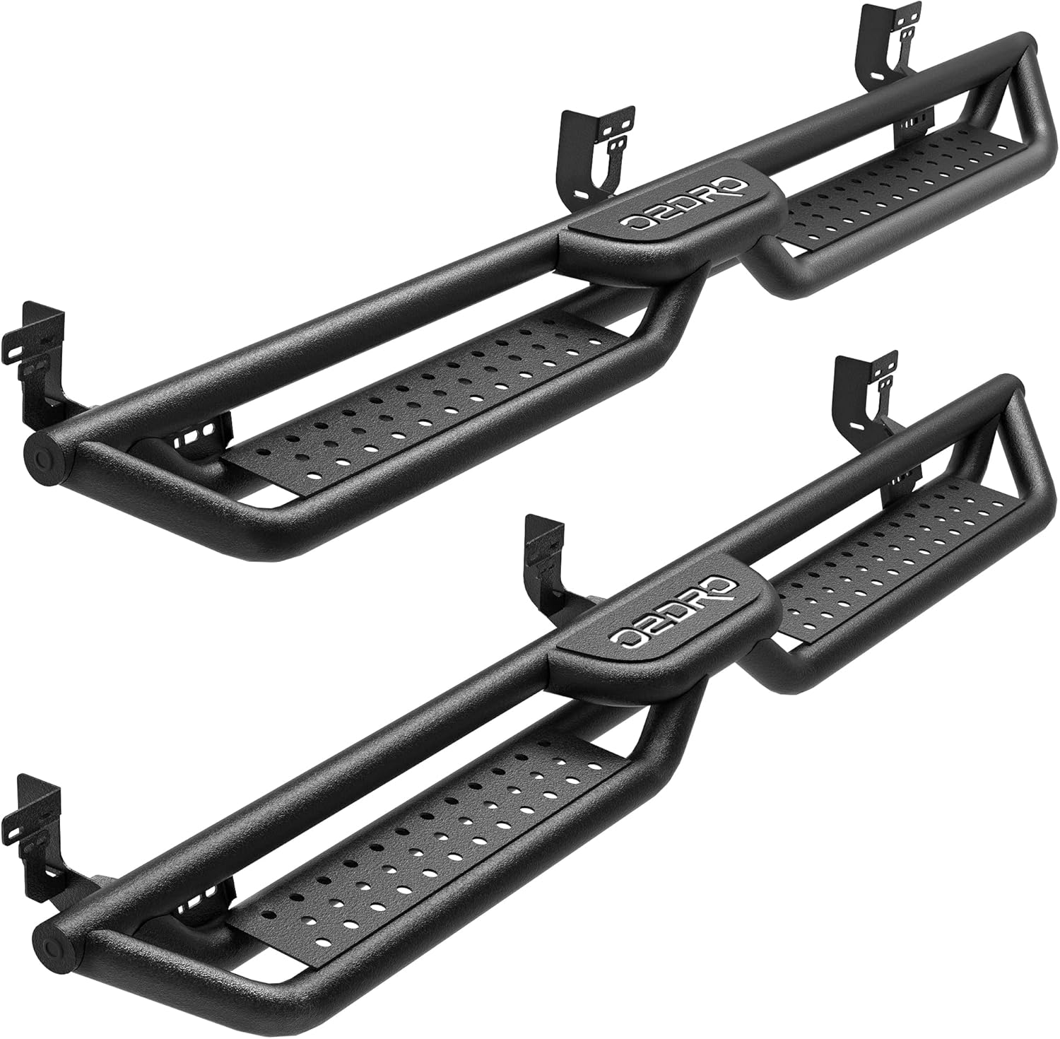 6 Inch Bolt-on Side Steps Steel Nerf Bar S21018