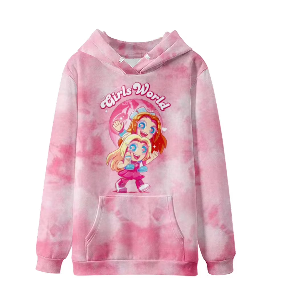 Tie Dye Hoodie Pullover P318