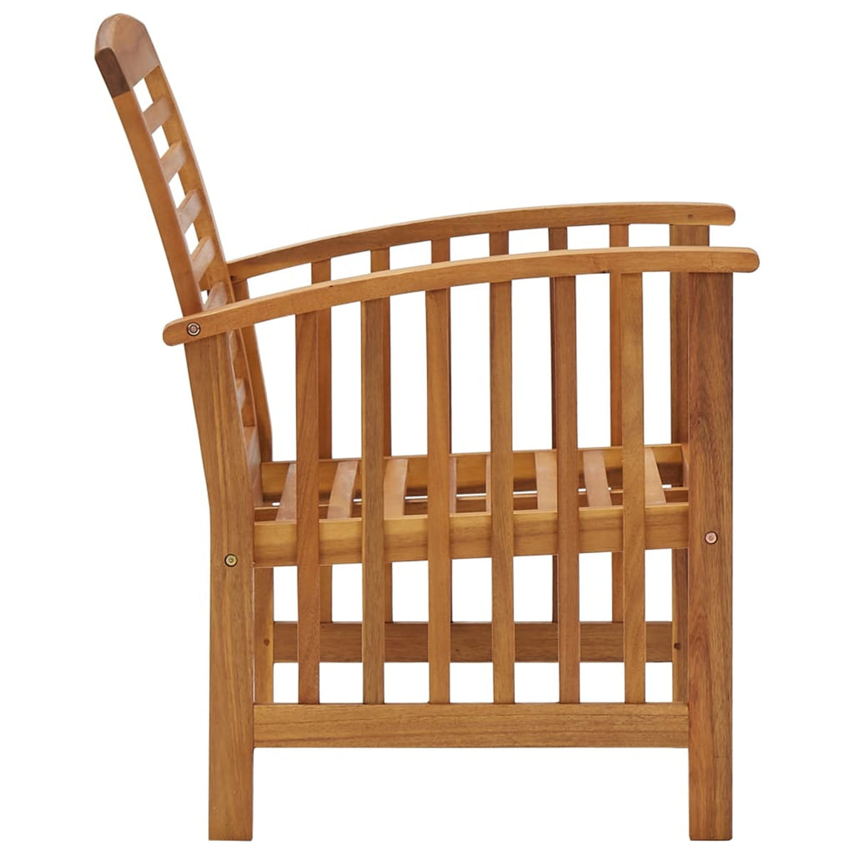 Set of 4 Acacia Wood Outdoor Furniture Set K382703