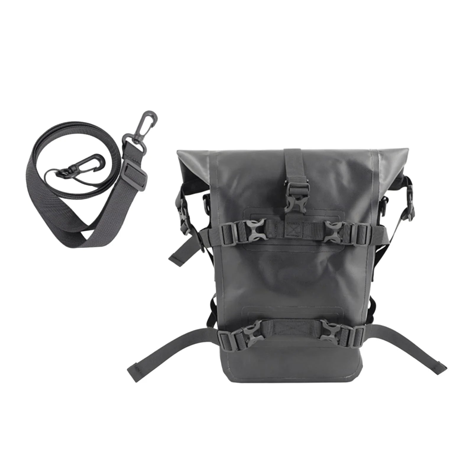 Universal Motorcycle Saddle Bag with Shoulder Strap F344