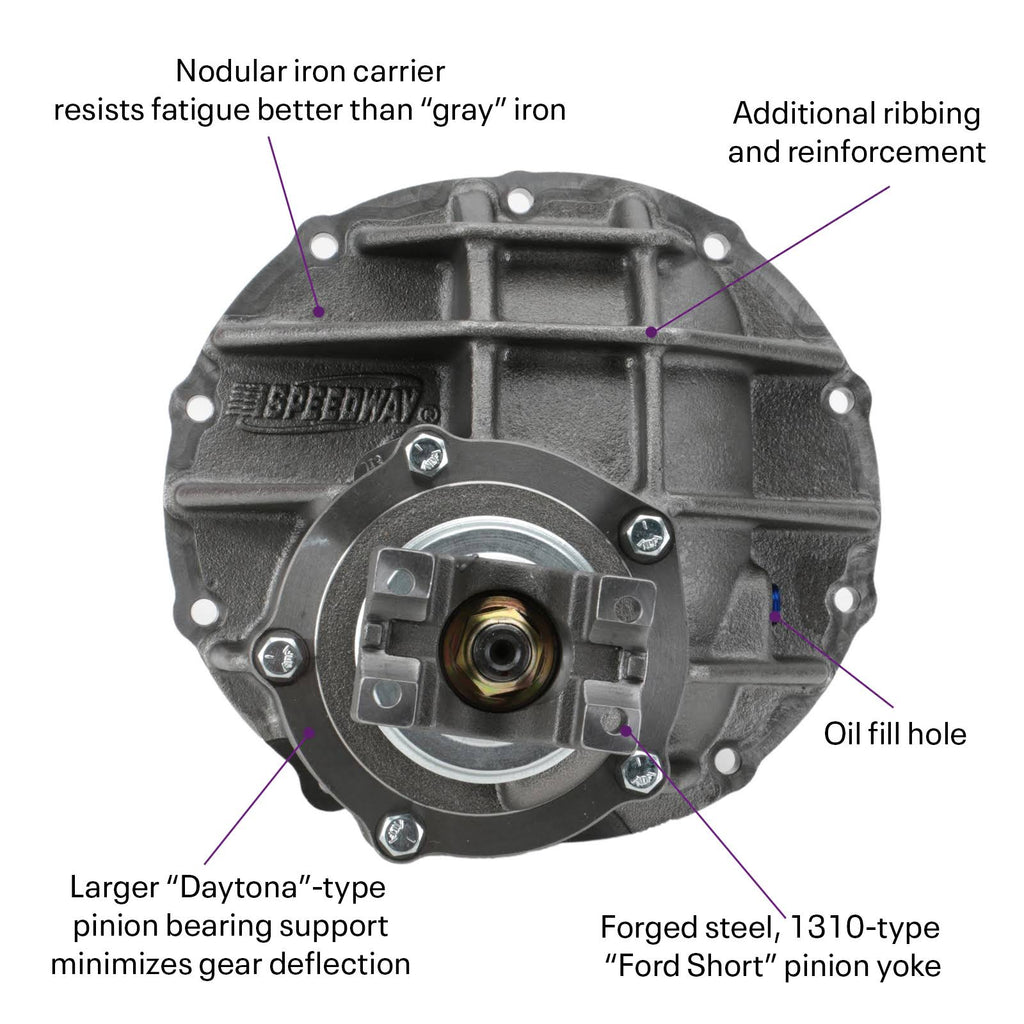 9 in. 3rd Member Assembly 28 Spline 4.57 Gear Ratio R306188