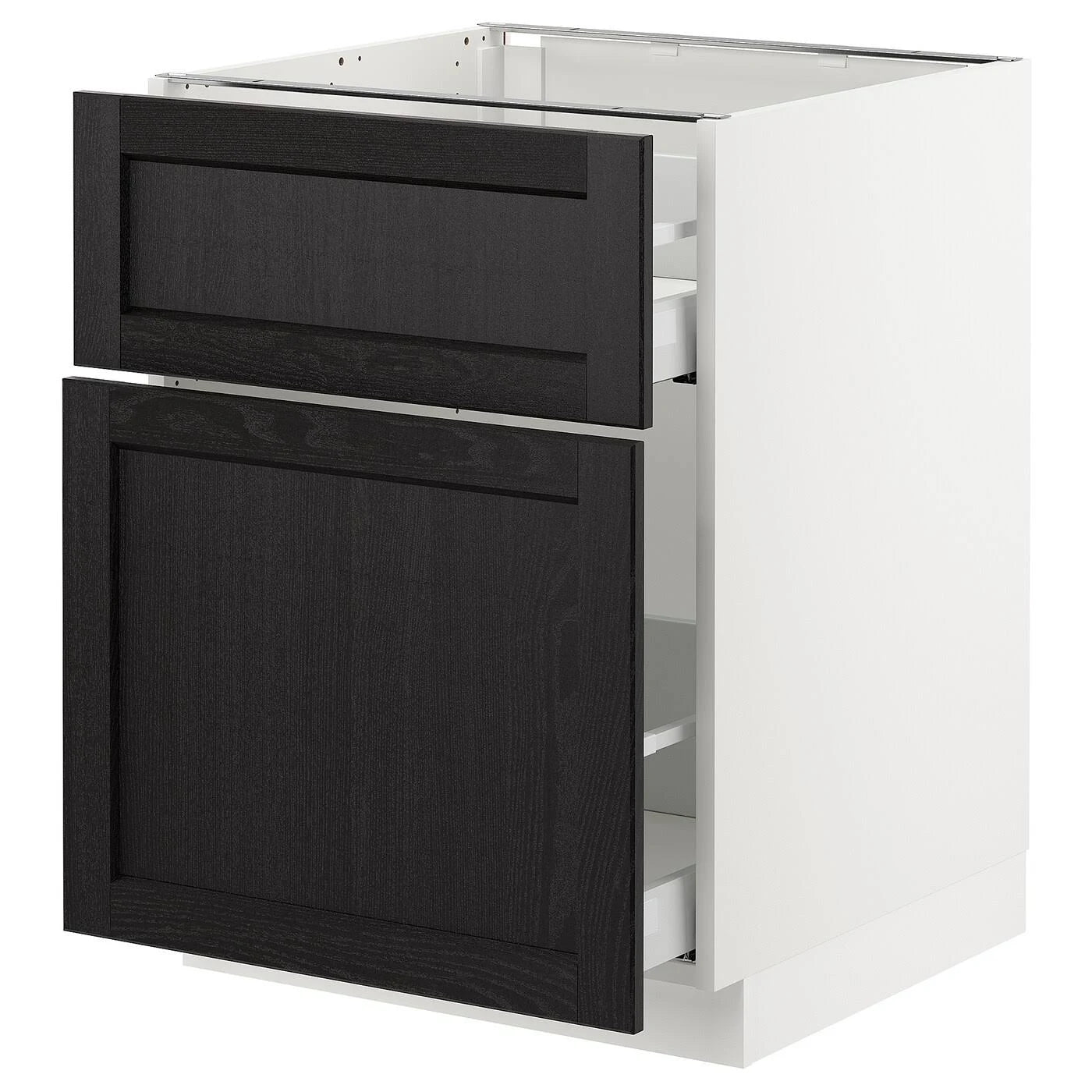 White Base Cabinet with Drawer, 24x24x30 V669