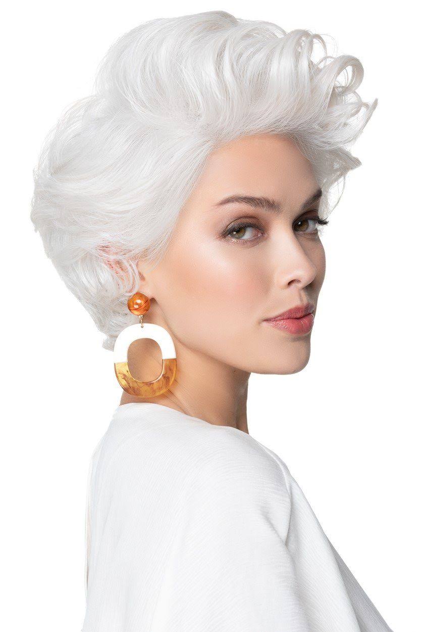 Tapered Curls Lace Front Wig Synthetic I5436
