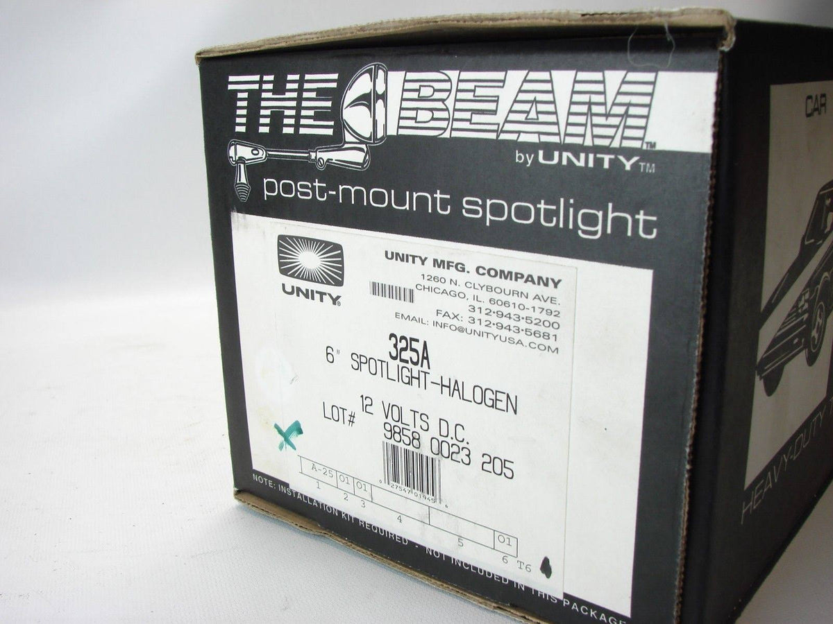 Chrome Post-Mount Spotlight U1699