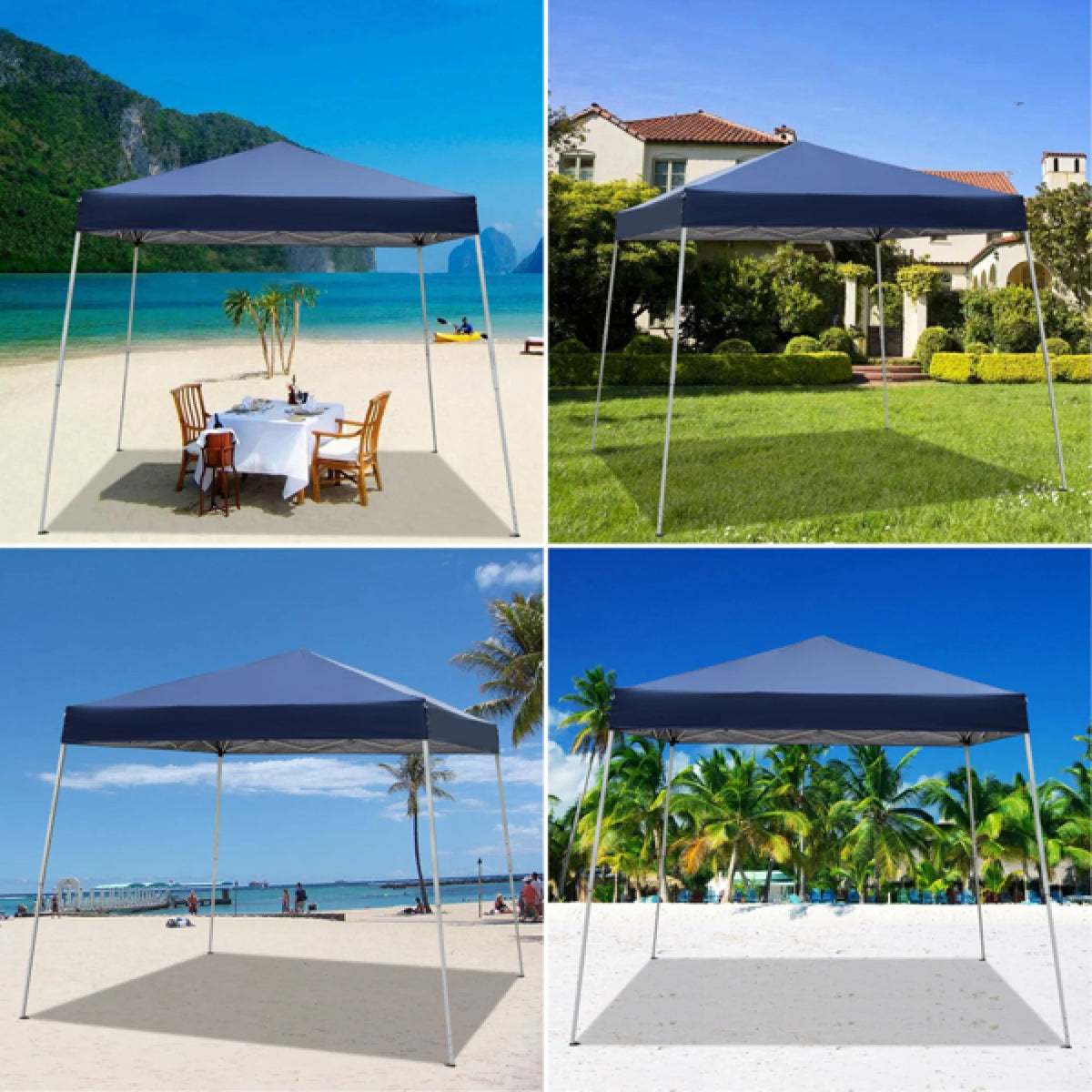 Folding Canopy Tent Pavilion with Bag H365