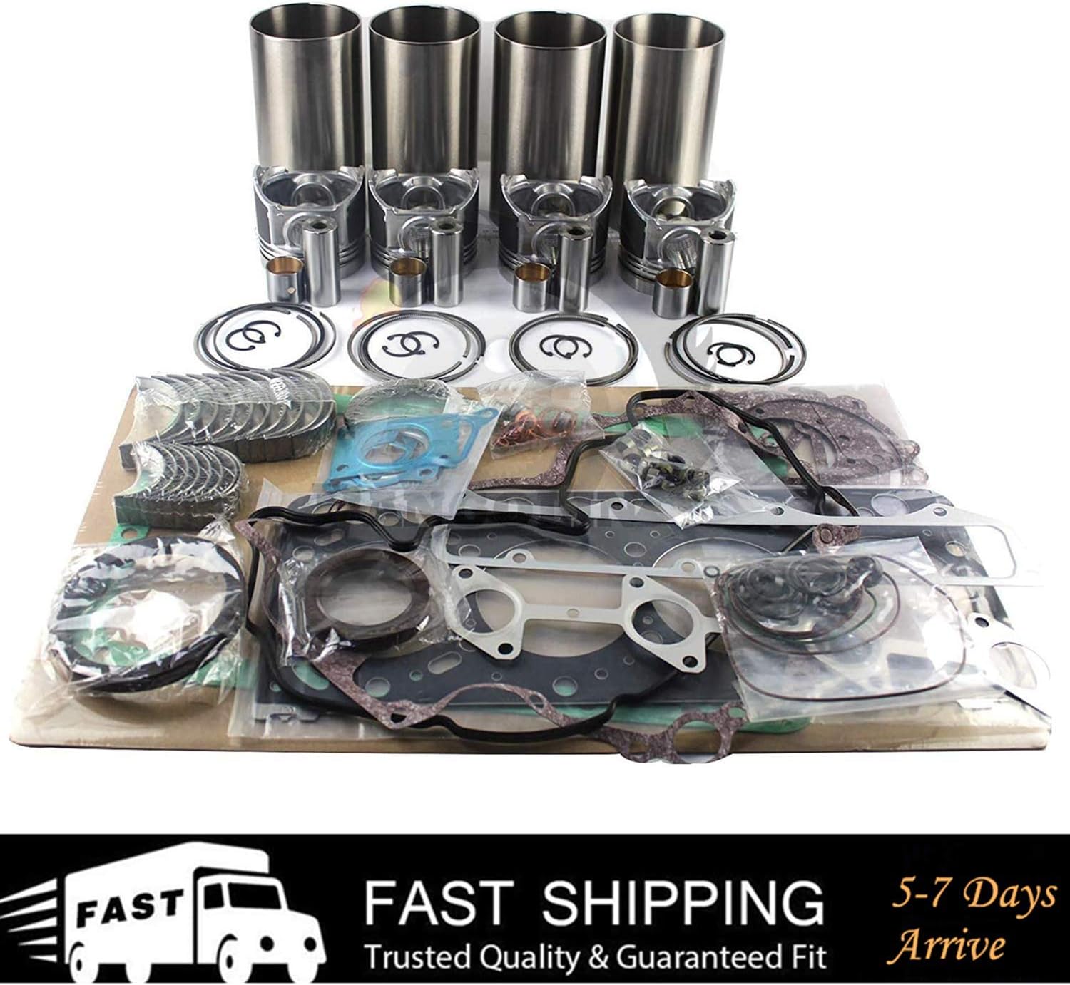 Engine Overhaul Rebuild Kit for Kubota KH90 Excavator P3928