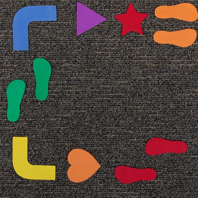 98 Decals Sensory Path for Floors M501720