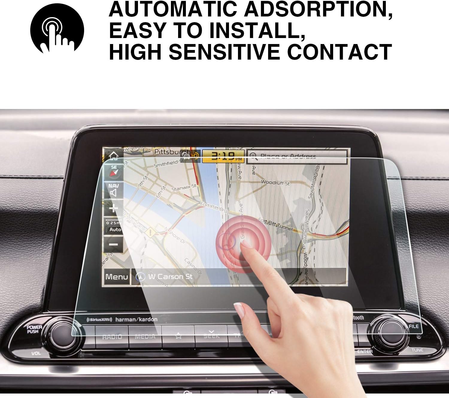 Touch Screen Protector for Kia Forte (8-inch) Y94810