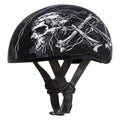 Black Half Face Helmet R6787