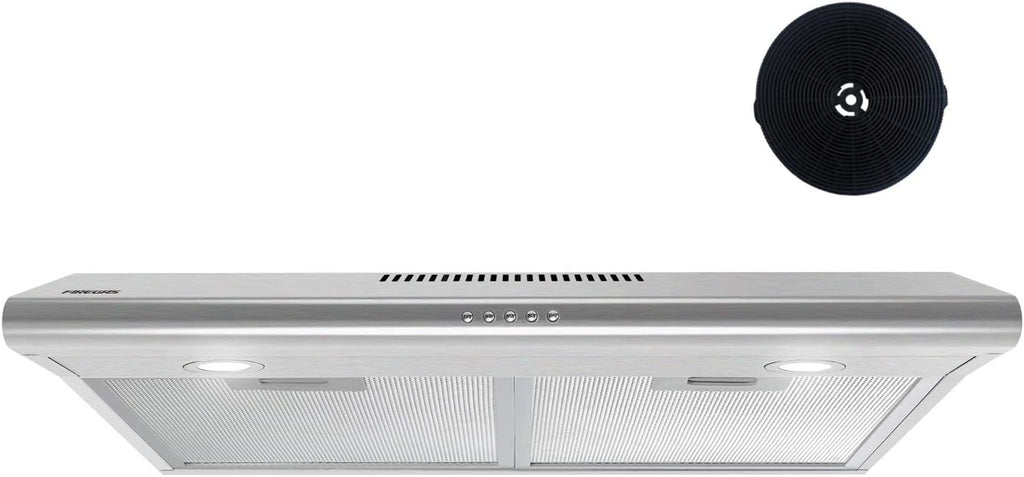 36 Inch Ducted/Ductless Under Cabinet Range Hood with LED Light X50852