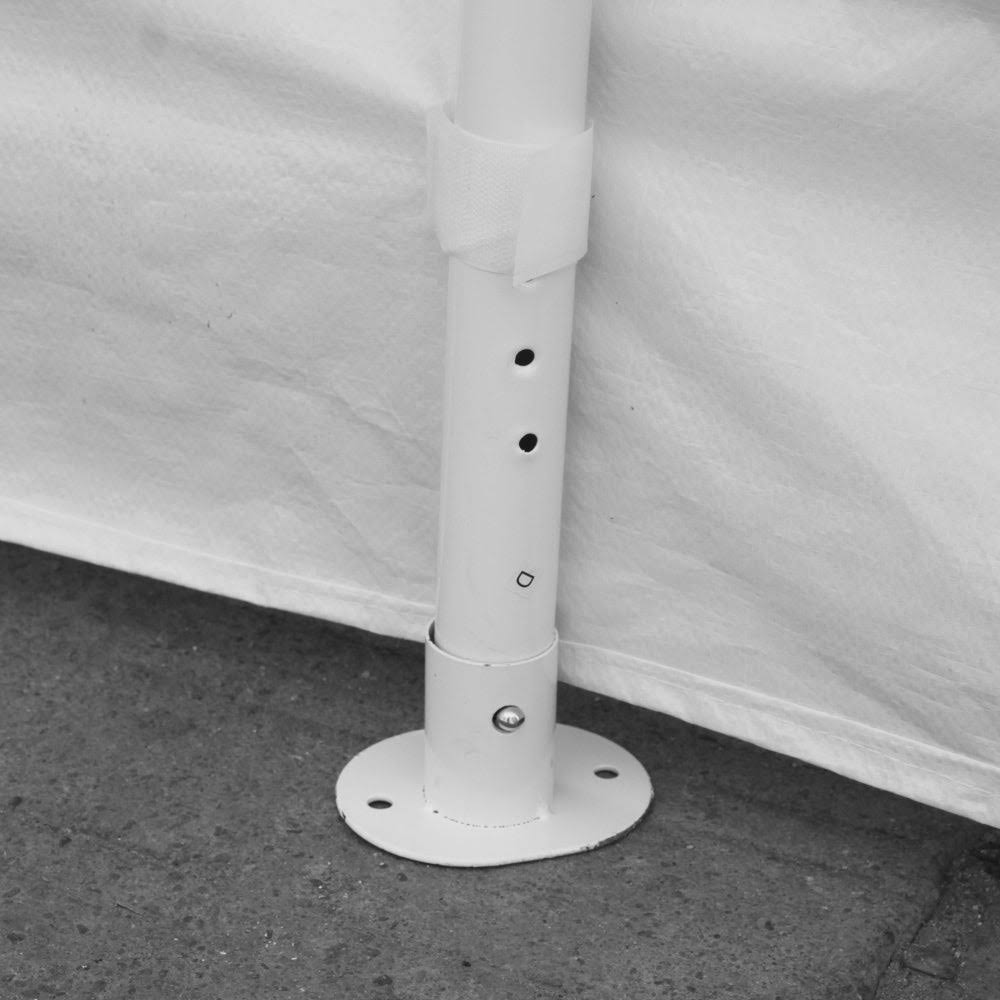 Heavy Duty Outdoor Canopy Carport Tent 10 x 20 ft White O415192