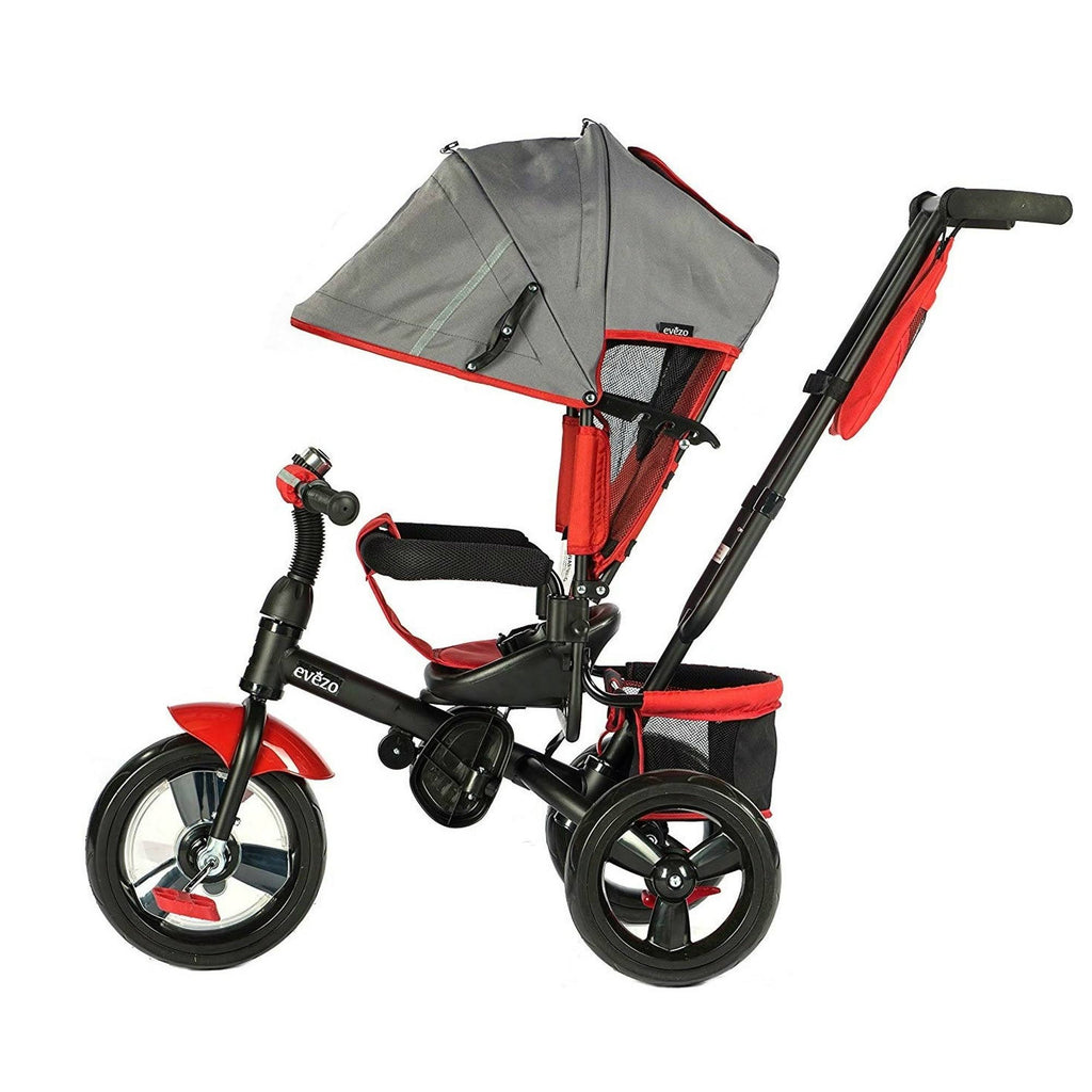 4-in-1 Stroller Trike with Full Canopy (Pink) O752467