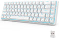 65% Mechanical Keyboard 68 Keys Hot Swappable Red Switch V77569