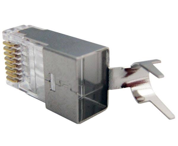 100 Pack Shielded RJ45 Connector for Cat6 A573