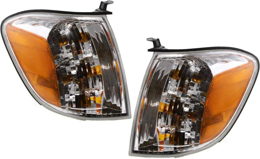 Passenger Side Parking Signal Light Assembly for 2005 2006 2007 Toyota Sequoia Double Cab S3709