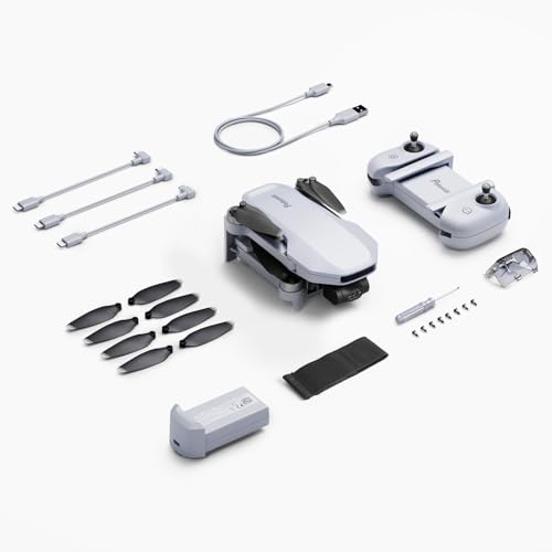 3-Axis Gimbal 4K GPS Drone, Under 249g, 96 Mins Flight, Max 6KM Transmission, Fly More Combo Q1330