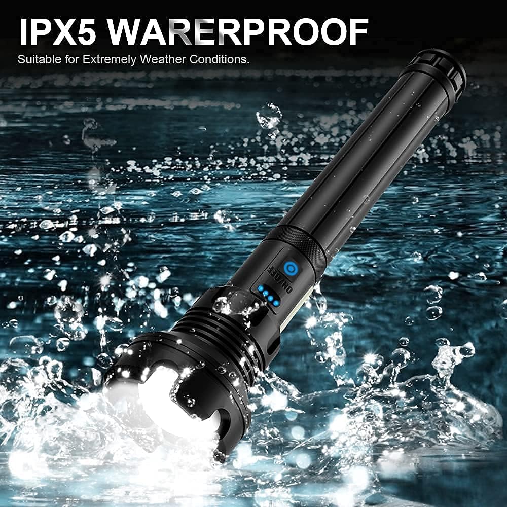 90000 High Lumens LED Tactical Flashlight A2030