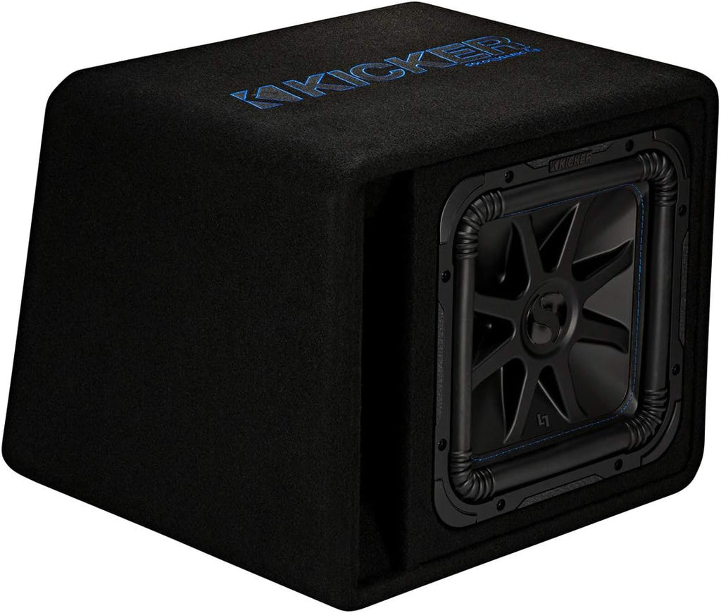 12" Loaded Sub Box with Amplifier and 4Ga Amp Install Kit D207789