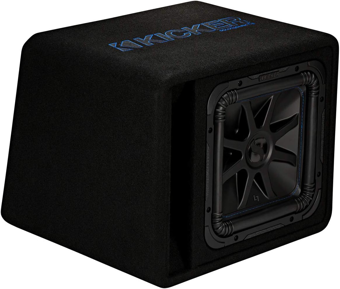 12" Loaded Sub Box with Amplifier and 4Ga Amp Install Kit D207789