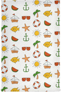 Kitchen Dish & Tea Towel, 28x18in-6 PCS V353266
