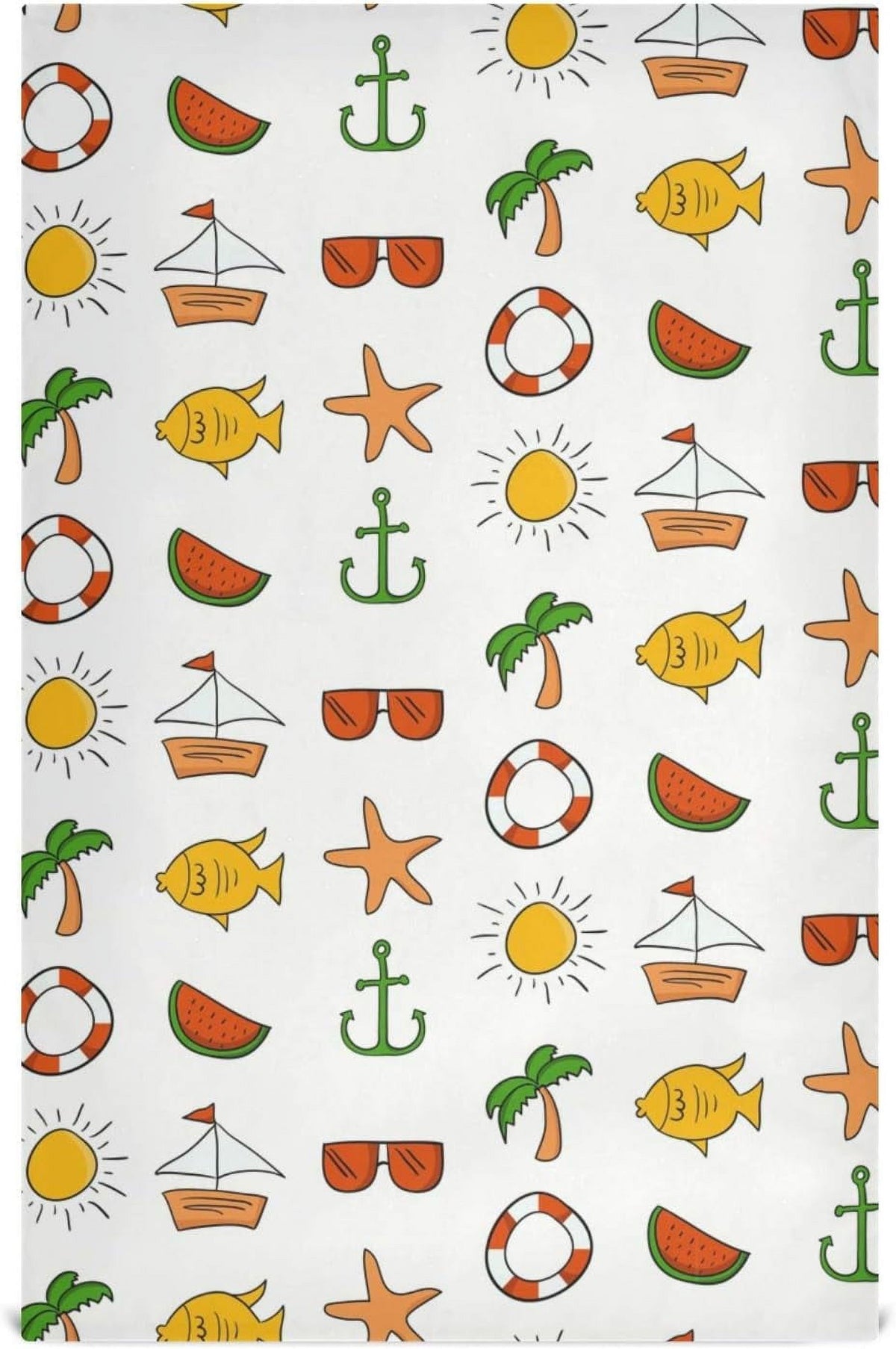 Kitchen Dish & Tea Towel, 28x18in-6 PCS V353266