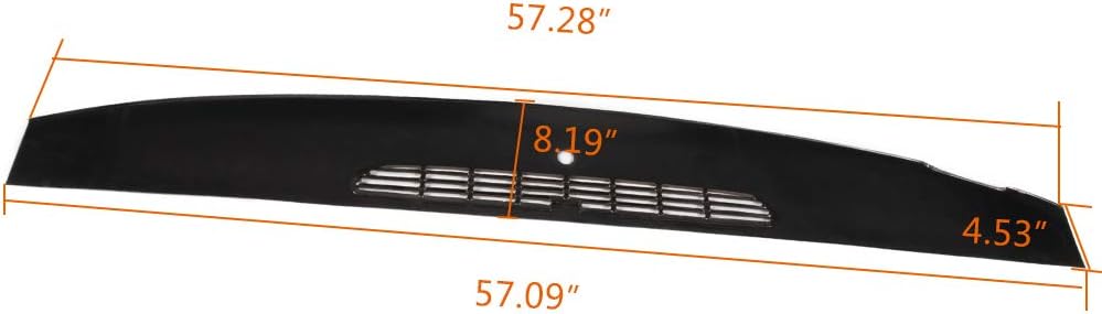 Brown ABS Molded Dash Defrost Vent Grille Cover Cap Pack of 2 F321689