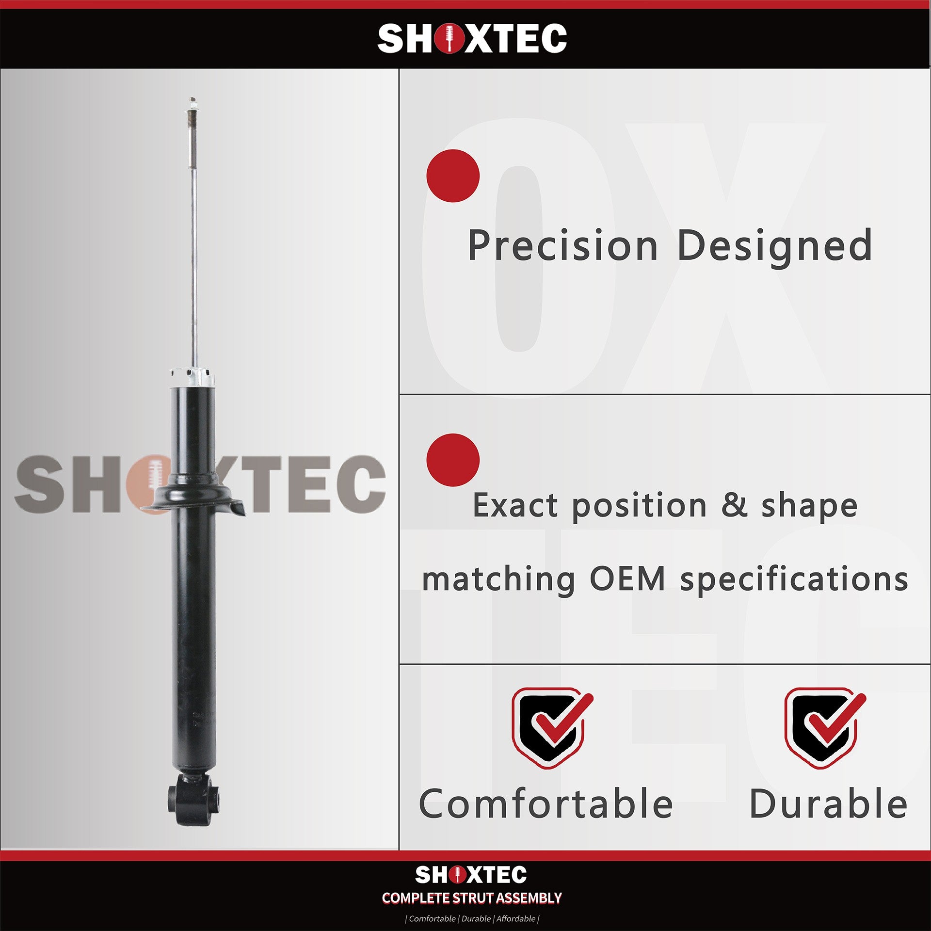 Rear Shock Absorber for Pontiac Aztek Montana Saturn Relay Buick Terraza Chevrolet Uplander Silhouette Venture Trans Sport D7917