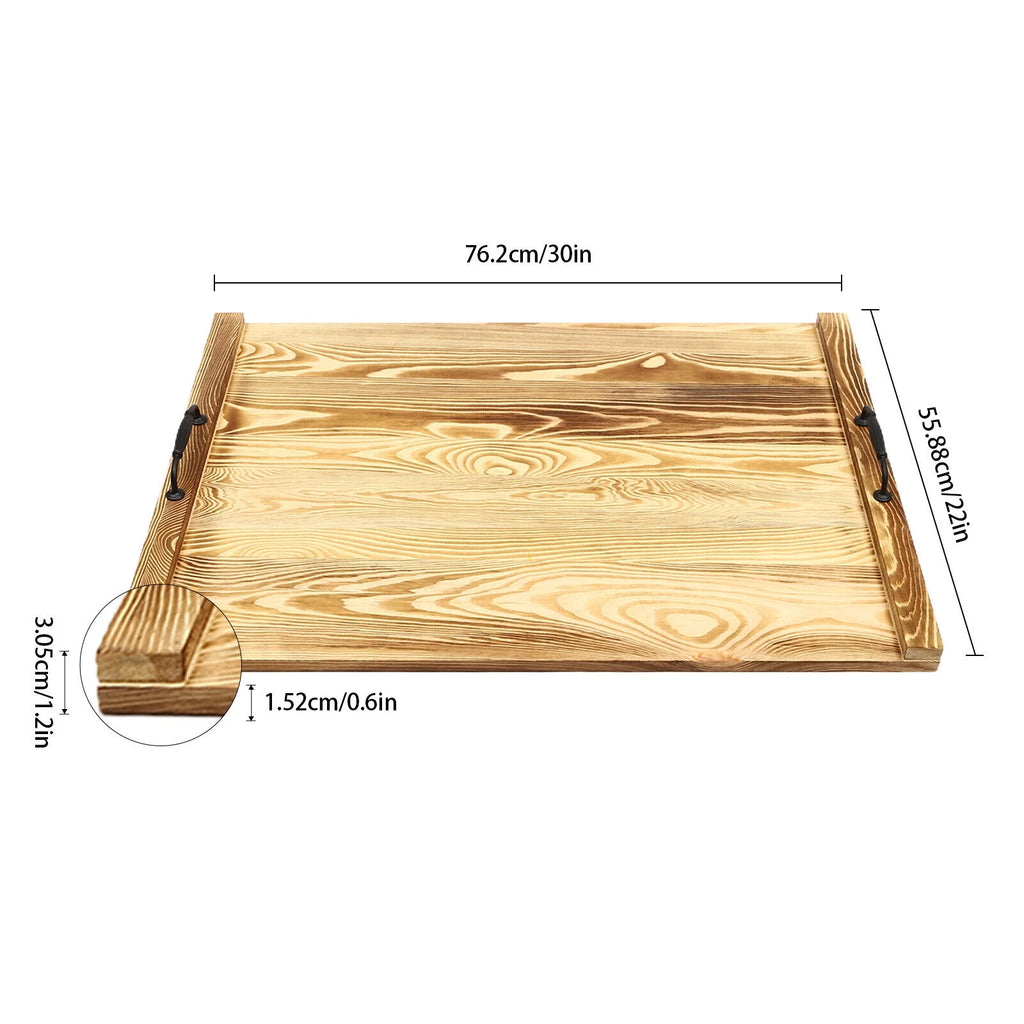 Pine Wood Noodle Board Stove Cover W96284