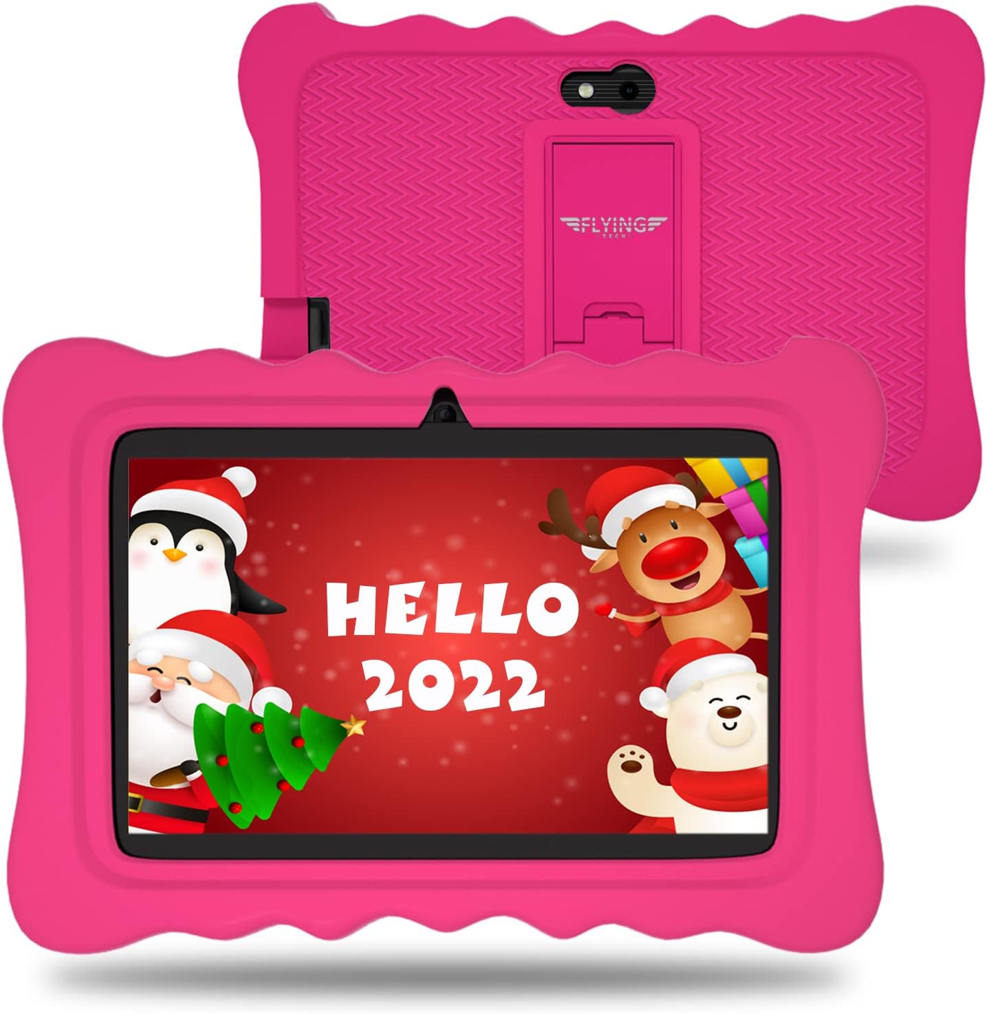 2 Pack Pink Kids Tablet with Kid-Proof Case B702288