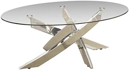 Chrome Metal Coffee Table B276257