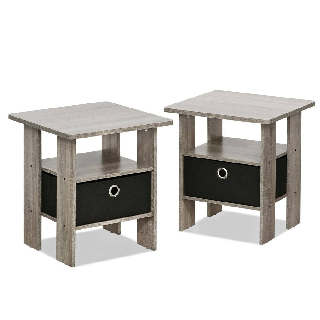 Americano/Brown End Table / Nightstand - Two Tables M475376