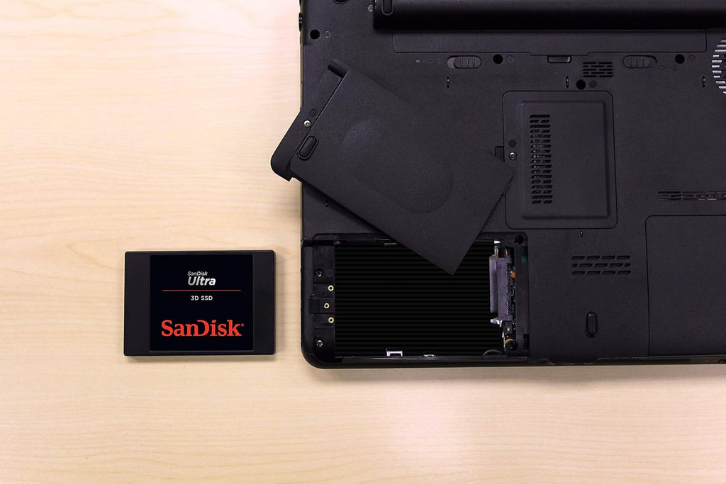 SanDisk Ultra 3D NAND 500GB Internal SSD - SATA III 6 Gb/s, 2.5 Inch /7 mm, Up to 560 MB/s - SDSSDH3-500G-G25 Pack of 2 I128