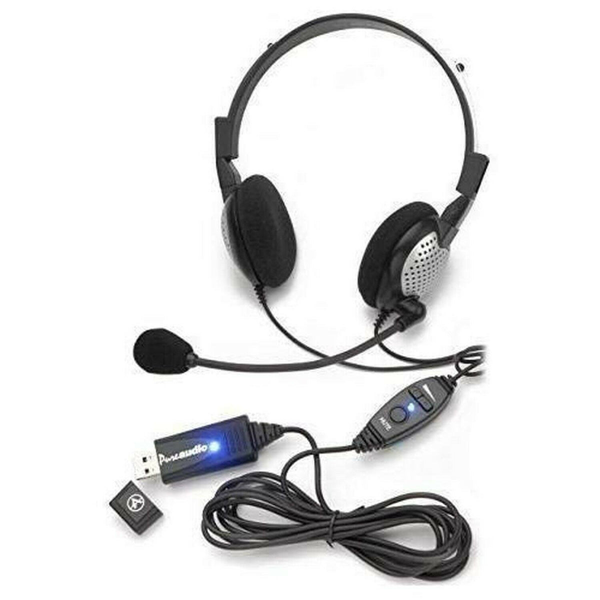 USB Headset with Noise Cancelling Microphone T7782