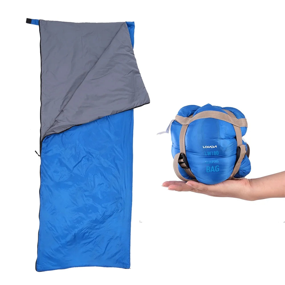 190 * 75cm Envelope Sleeping Bag Camping Travel Hiking Ultra-light 680g T8685