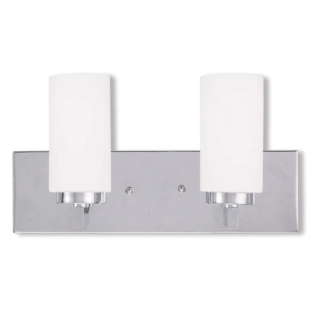 2-Light Chrome Bath Light P129911