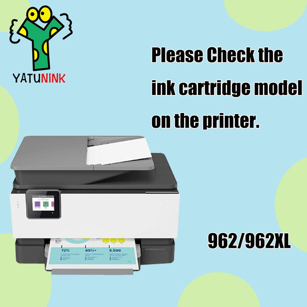 4Pack Remanufactured Ink Cartridge Combo Pack for HP OfficeJet Pro Printer Ink C3072