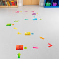 98 Decals Sensory Path for Floors M501720