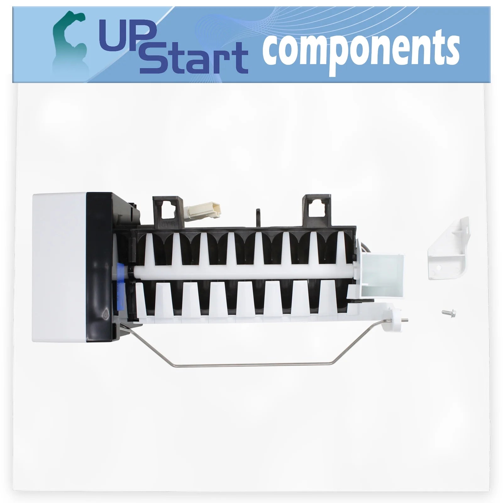 Refrigerator Ice Maker Assembly Replacement U829947