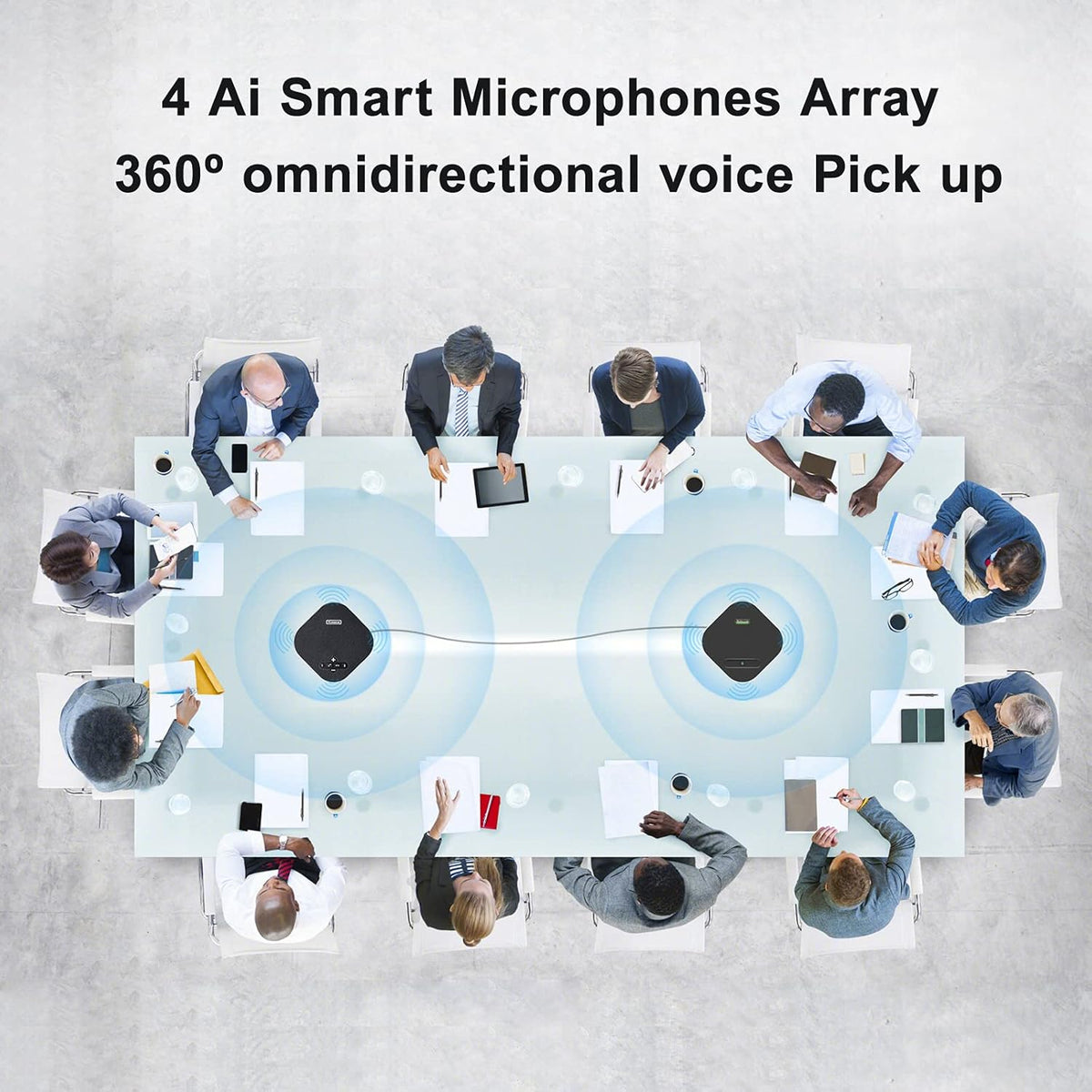 Bluetooth Speakerphones Conference Microphone with Microphone N745