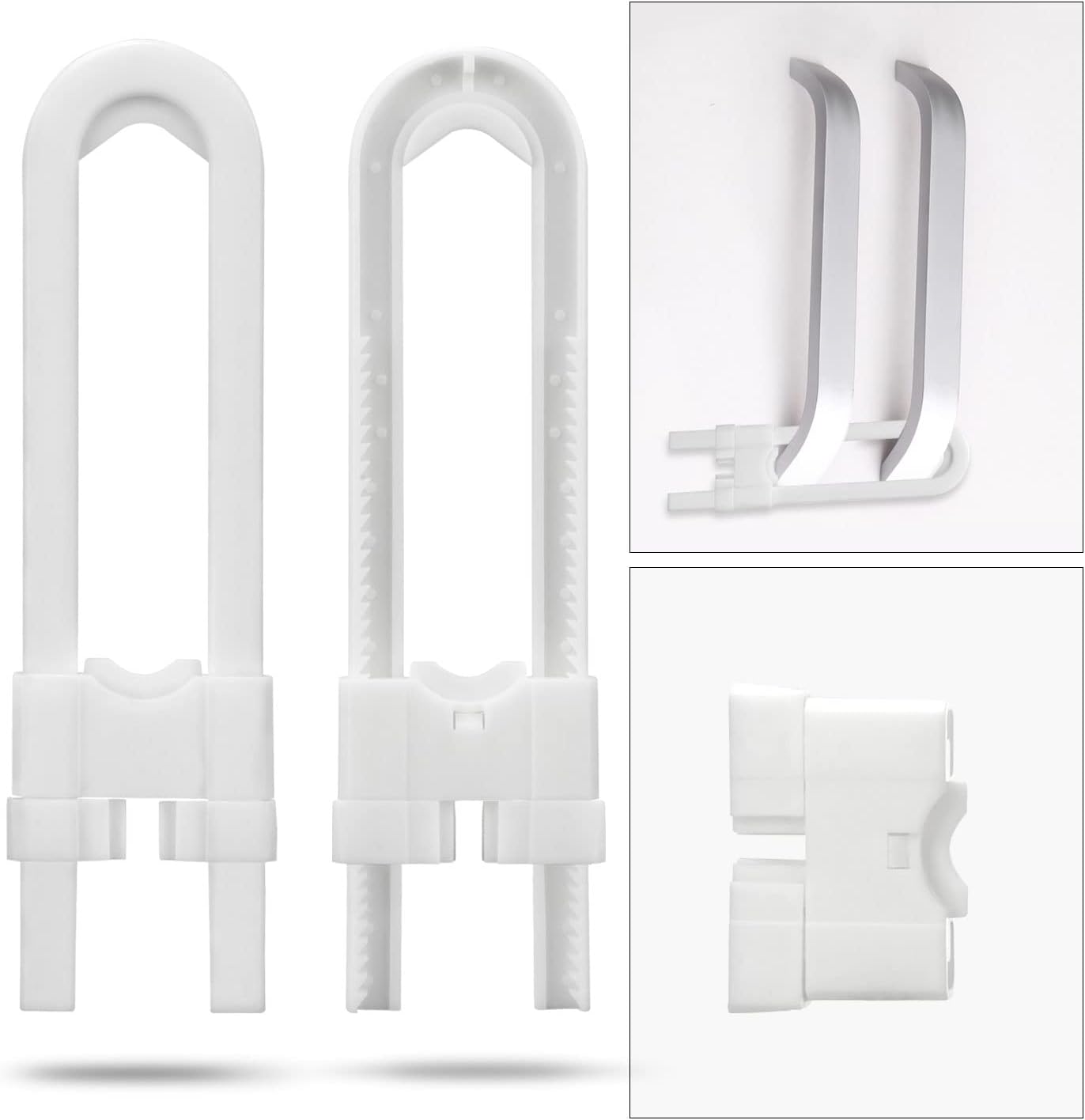 Child Safety Cabinet Locks Drawer Locks 10-Pack A83778