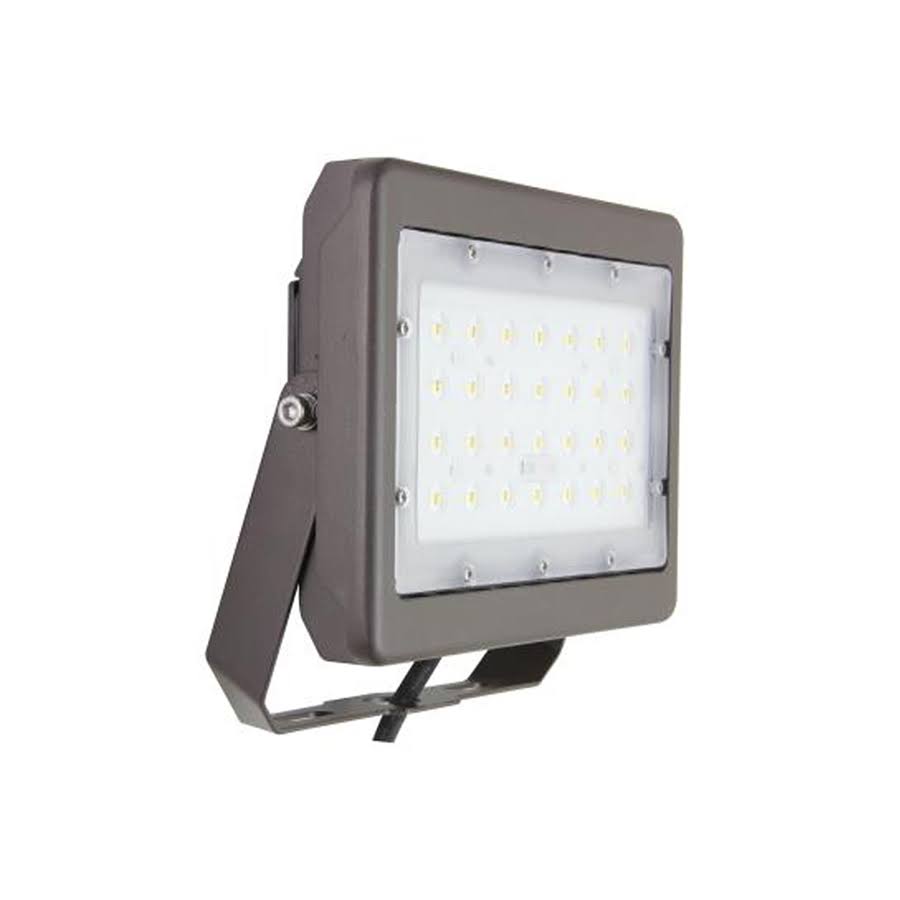50W LED Slim Flood Light with Yoke Mount, 6270 lm, 3000K D9389