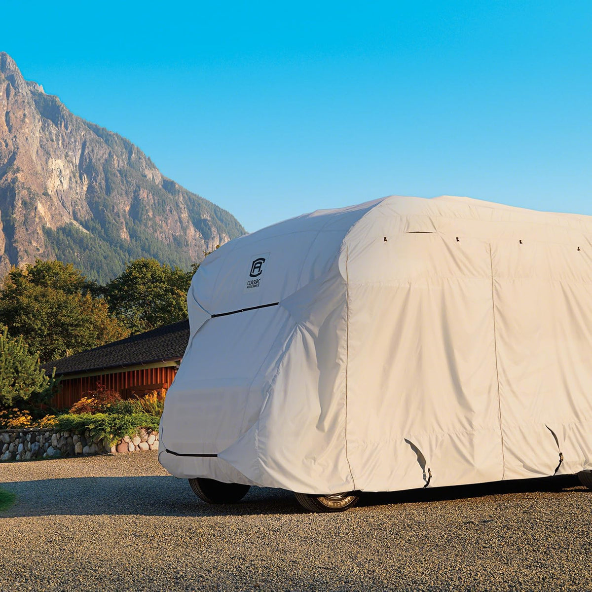Folding Camping Trailer Cover, Fits 14' - 16'L Trailers Z1847