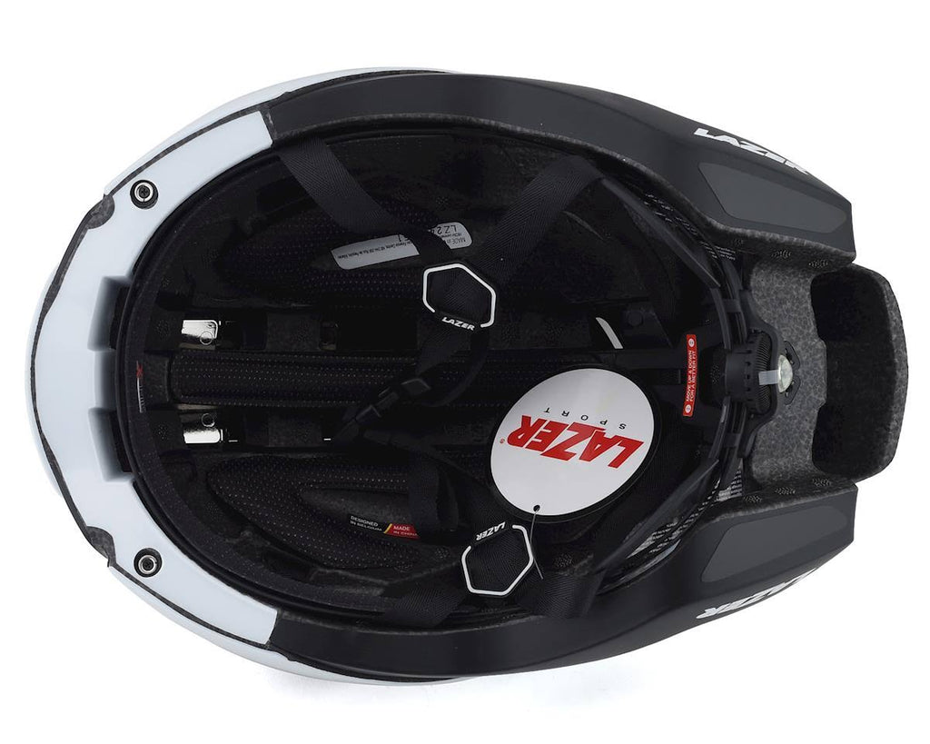 White M Helmet F384119