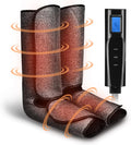 Black Air Compression Leg Massager with Heat, 3 Mode 3 Intensities O34162