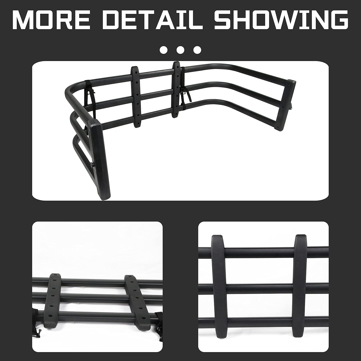 Truck Bed Extender Retractable Tailgate Extension 53.5''-66.9'' Steel X599