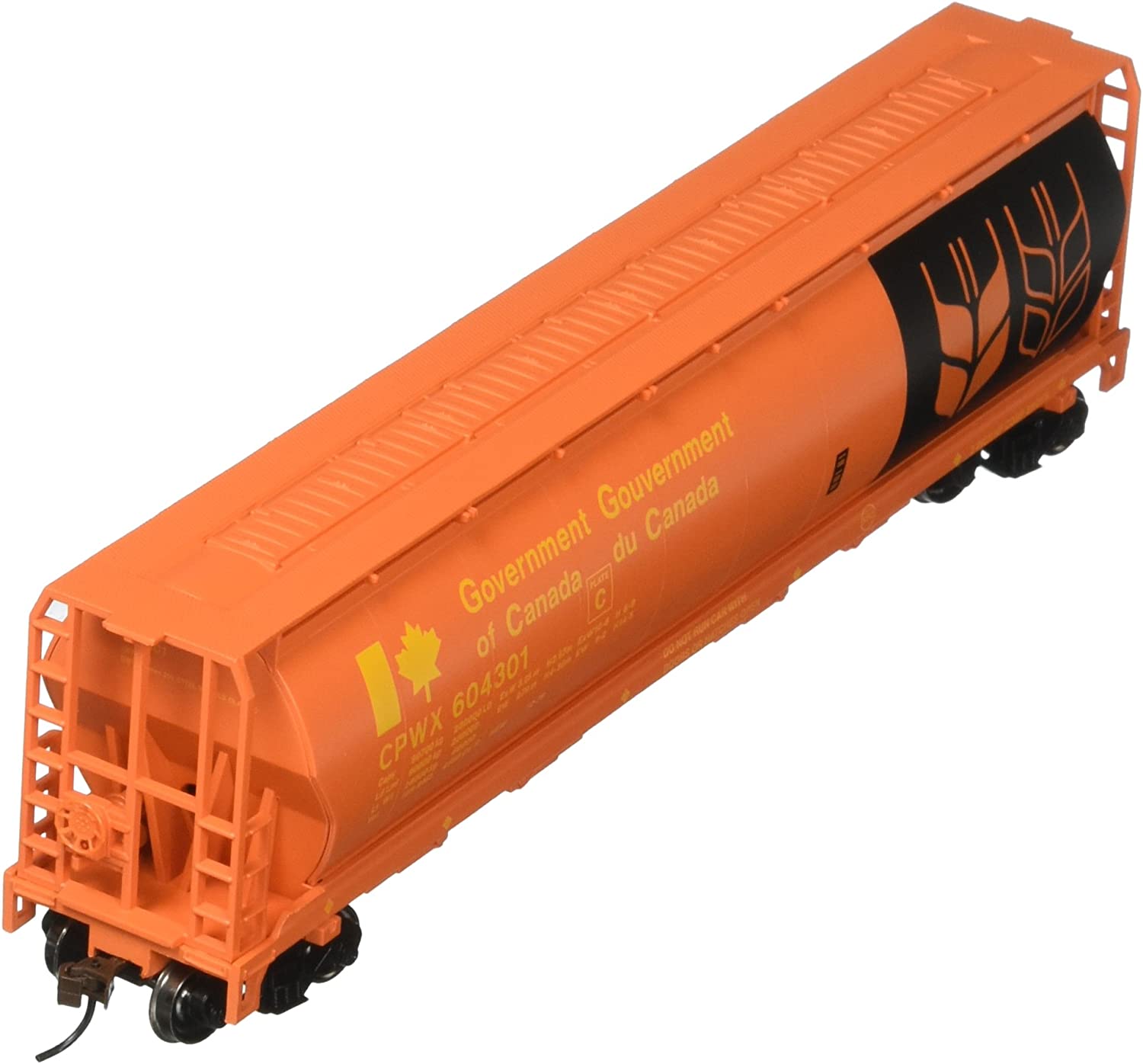 Canadian 4 Bay Cylindrical Grain Hopper, HO Scale X905195