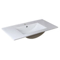White Integrated Sink Countertop T617885