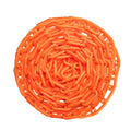Orange 2-Inch Plastic Safety Barrier Chain C54823