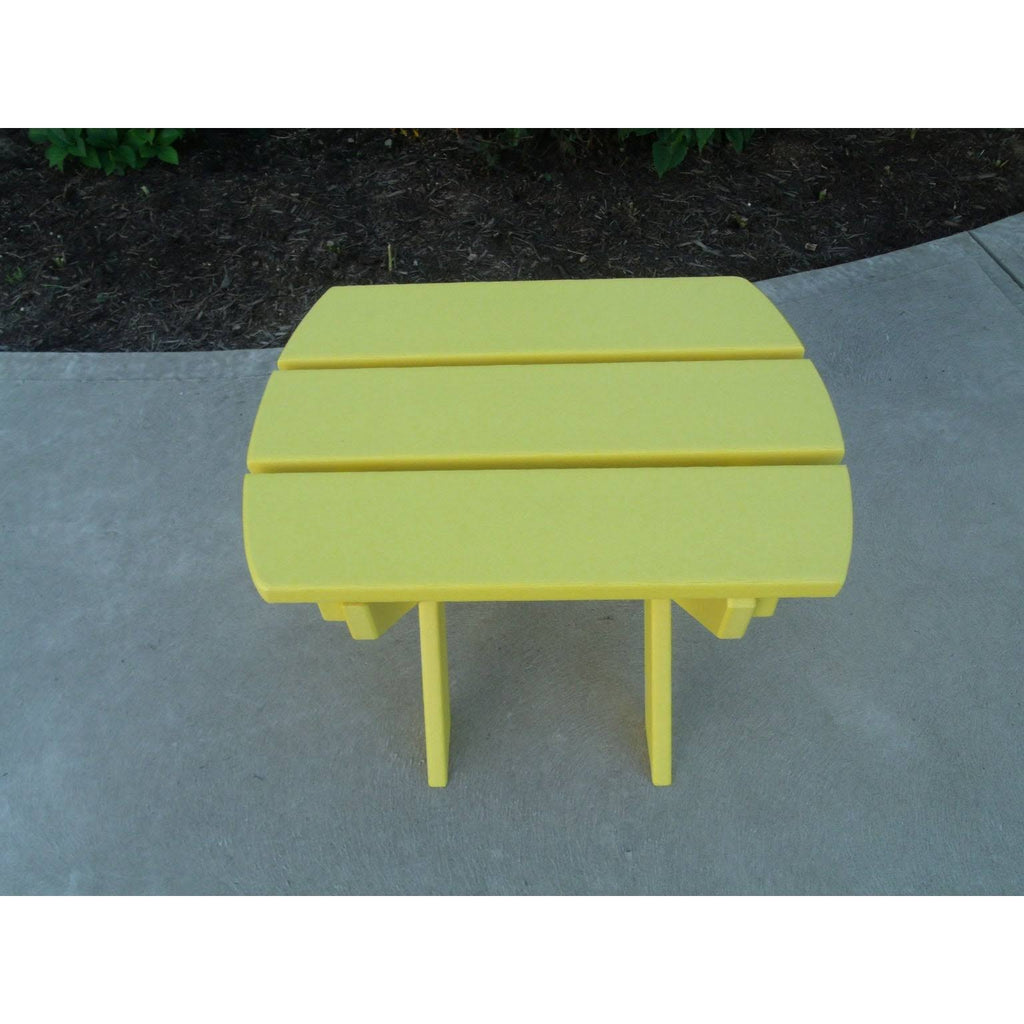 Walnut Poly Lumber Folding End Table X2860